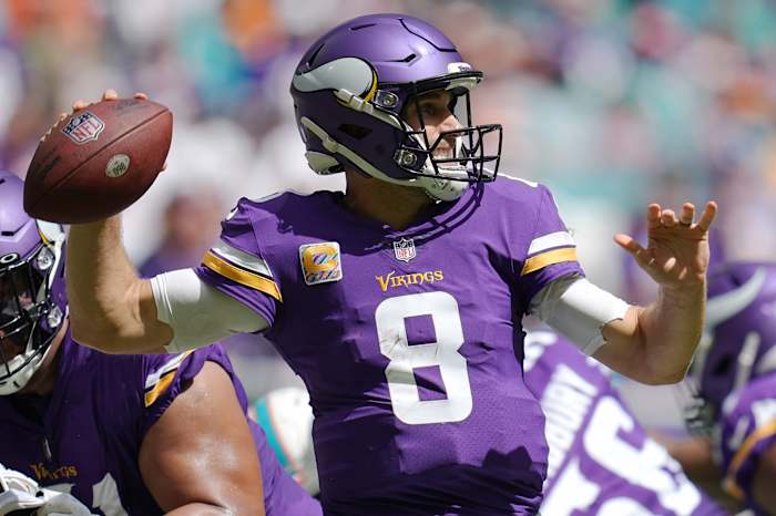 Minnesota Vikings quarterback Kirk Cousins